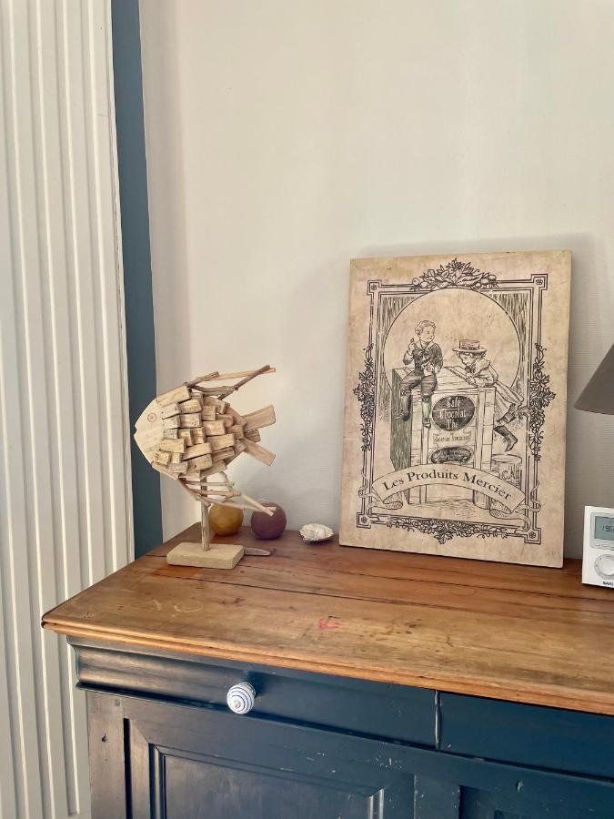 L'Appartement Mersois - 50M De La Mer & Cosy ภายนอก รูปภาพ